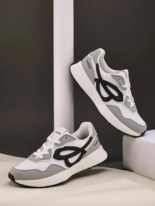 REEGO White Men's Sneakers